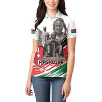 Kenya Mashujaa Day Women Polo Shirt Kenyan Heroes - Wonder Print Shop