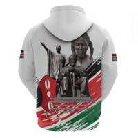 Kenya Mashujaa Day Zip Hoodie Kenyan Heroes - Wonder Print Shop
