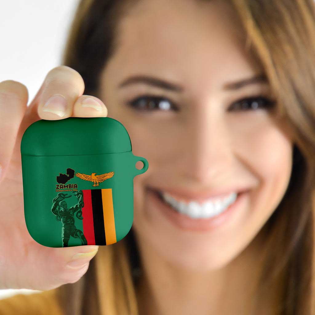 Zambia Independence Day AirPods Case Lusaka Freedom Statue - Wonder Print Shop