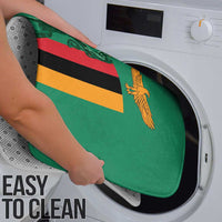 Zambia Independence Day Bathroom Set Lusaka Freedom Statue - Wonder Print Shop