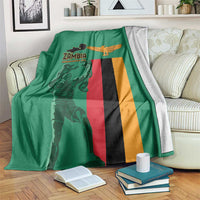 Zambia Independence Day Blanket Lusaka Freedom Statue - Wonder Print Shop