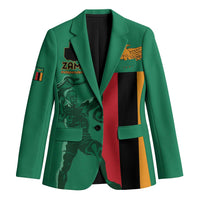 Personalized Zambia Independence Day Blazer Lusaka Freedom Statue - Wonder Print Shop