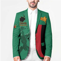 Personalized Zambia Independence Day Blazer Lusaka Freedom Statue - Wonder Print Shop