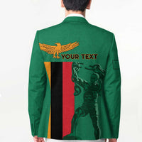 Personalized Zambia Independence Day Blazer Lusaka Freedom Statue - Wonder Print Shop