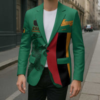 Personalized Zambia Independence Day Blazer Lusaka Freedom Statue - Wonder Print Shop