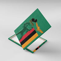 Zambia Independence Day Canvas Wall Art Lusaka Freedom Statue - Wonder Print Shop