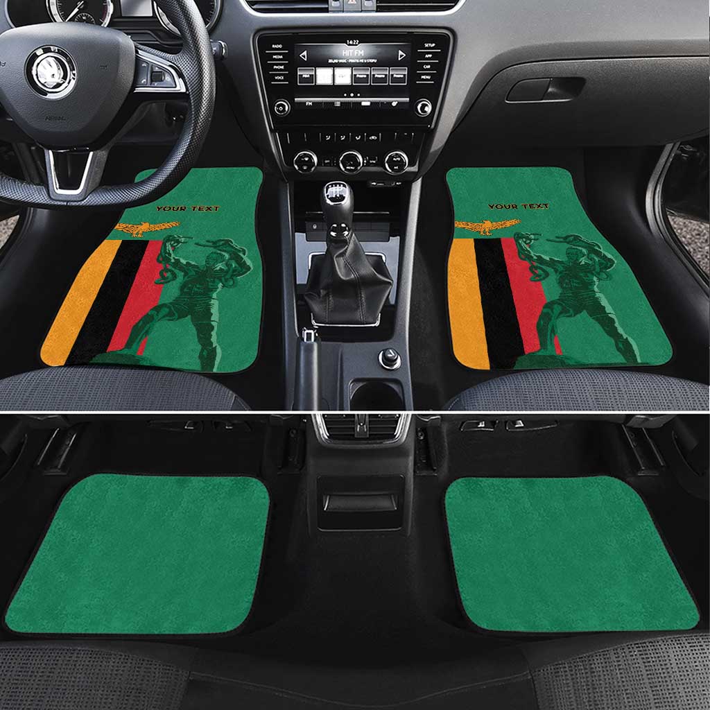 Zambia Independence Day Car Mats Lusaka Freedom Statue - Wonder Print Shop