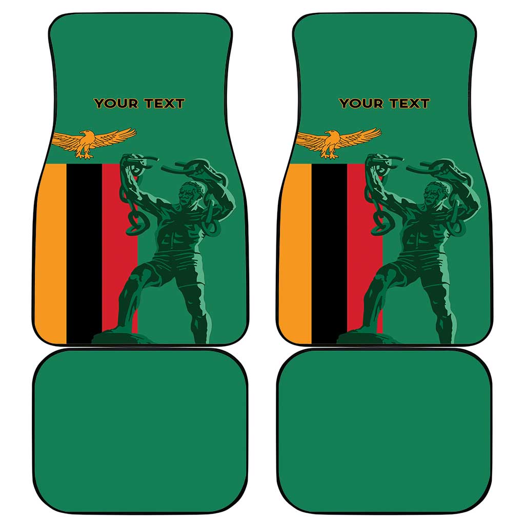 Zambia Independence Day Car Mats Lusaka Freedom Statue - Wonder Print Shop