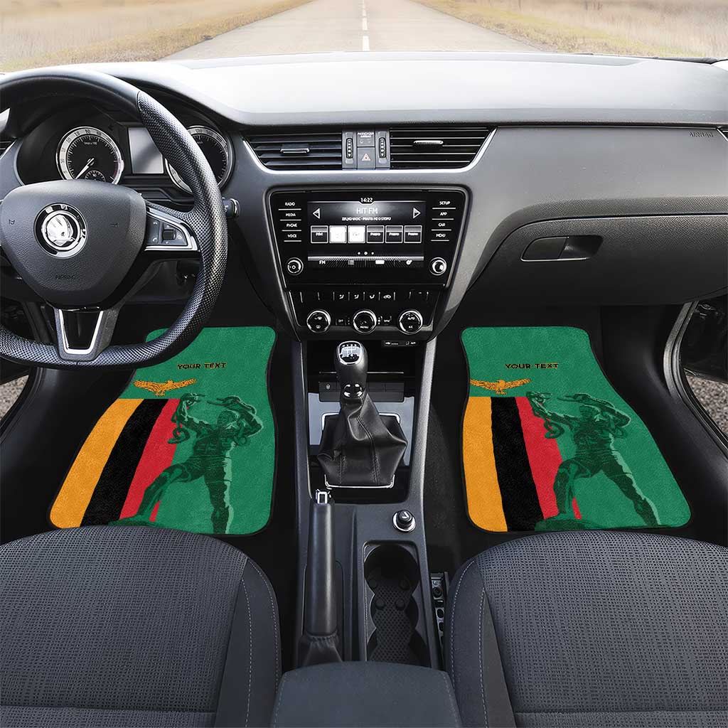 Zambia Independence Day Car Mats Lusaka Freedom Statue - Wonder Print Shop