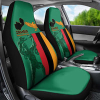 Zambia Independence Day Car Seat Cover Lusaka Freedom Statue - Wonder Print Shop