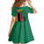 Personalized Zambia Independence Day Family Matching Summer Maxi Dress and Hawaiian Shirt Lusaka Freedom Statue - Wonder Print Shop