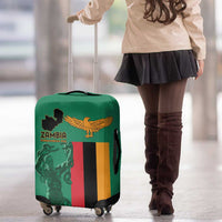 Zambia Independence Day Luggage Cover Lusaka Freedom Statue - Wonder Print Shop