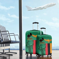 Zambia Independence Day Luggage Cover Lusaka Freedom Statue - Wonder Print Shop