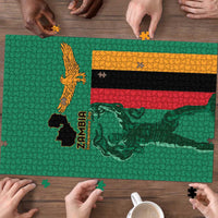 Zambia Independence Day Puzzle Lusaka Freedom Statue - Wonder Print Shop
