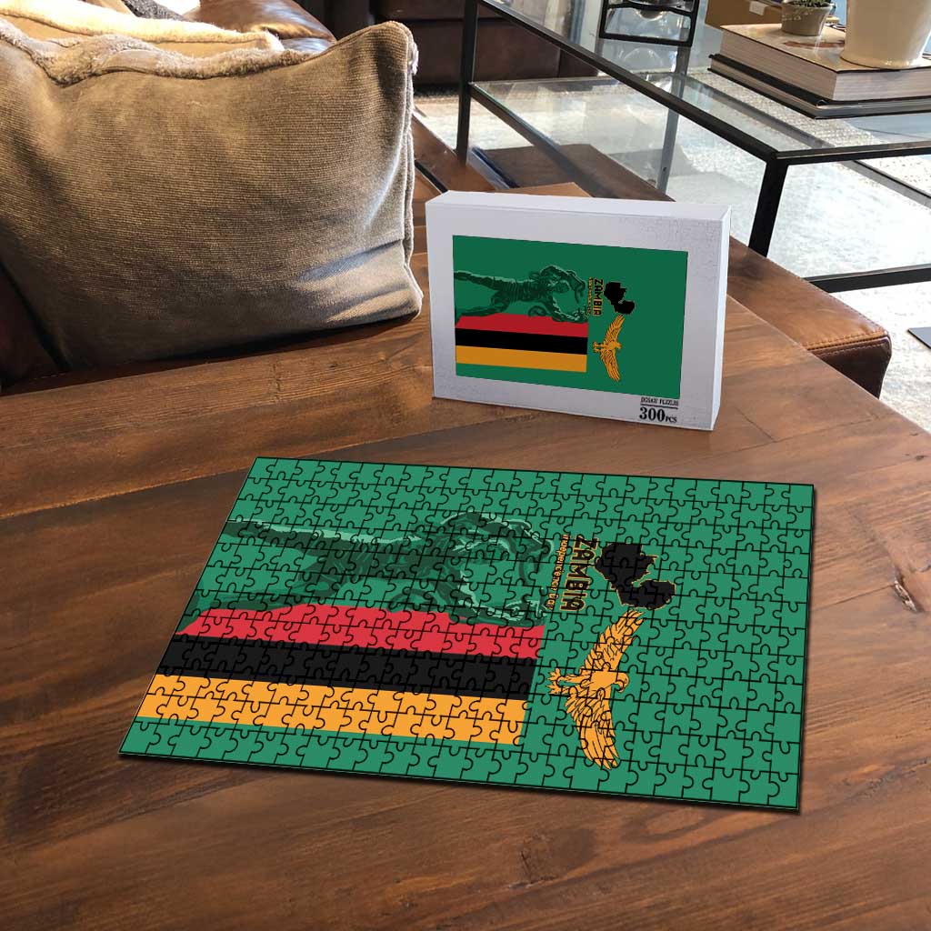 Zambia Independence Day Puzzle Lusaka Freedom Statue - Wonder Print Shop
