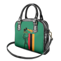 Zambia Independence Day Shoulder Handbag Lusaka Freedom Statue - Wonder Print Shop