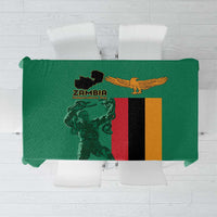 Zambia Independence Day Tablecloth Lusaka Freedom Statue - Wonder Print Shop