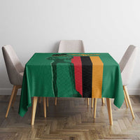 Zambia Independence Day Tablecloth Lusaka Freedom Statue - Wonder Print Shop