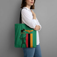 Zambia Independence Day Tote Bag Lusaka Freedom Statue - Wonder Print Shop