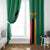 Zambia Independence Day Window Curtain Lusaka Freedom Statue - Wonder Print Shop