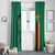 Zambia Independence Day Window Curtain Lusaka Freedom Statue - Wonder Print Shop
