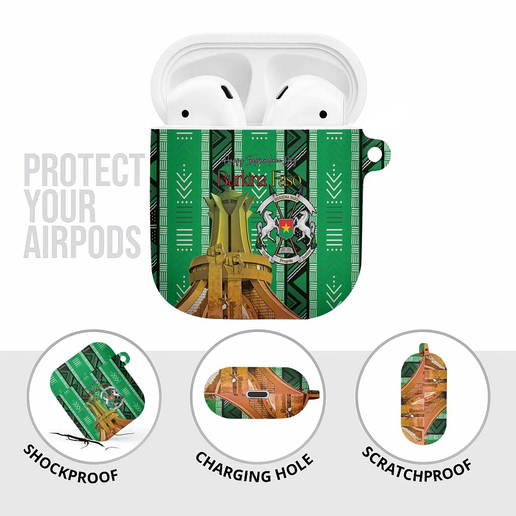 Burkina Faso Martyrs Day AirPods Case Monument des Heros Nationaux - Wonder Print Shop