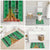 Burkina Faso Martyrs Day Bathroom Set Monument des Heros Nationaux - Wonder Print Shop