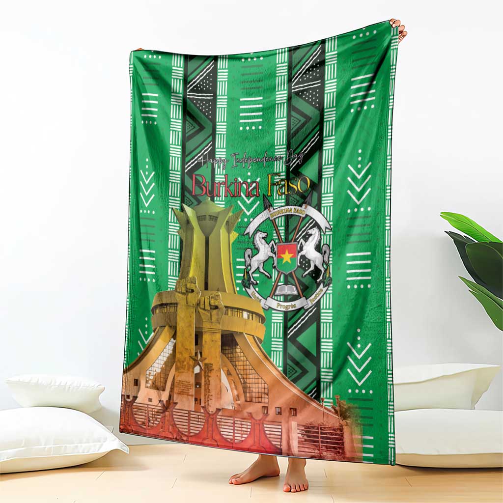 Burkina Faso Martyrs Day Blanket Monument des Heros Nationaux - Wonder Print Shop