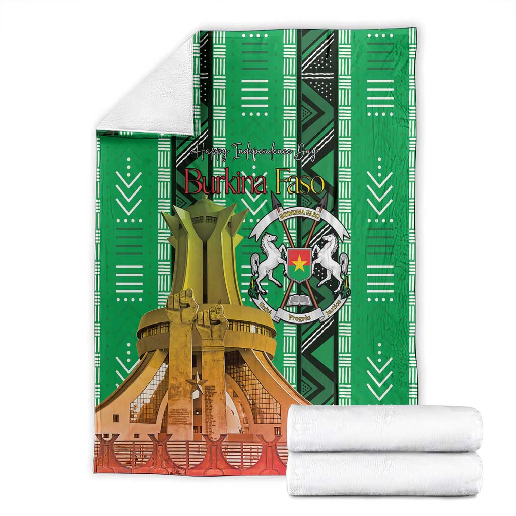 Burkina Faso Martyrs Day Blanket Monument des Heros Nationaux - Wonder Print Shop