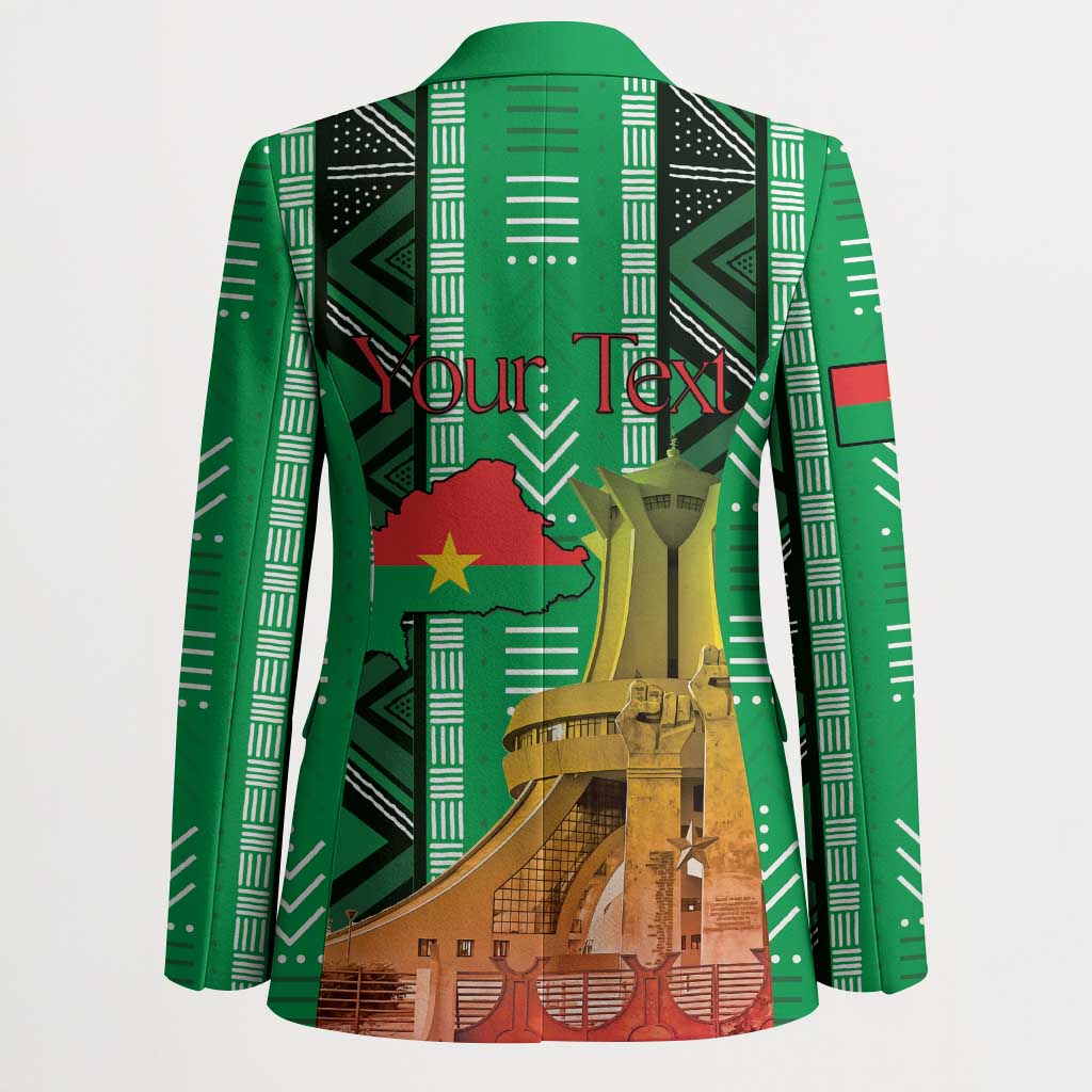 Personalized Burkina Faso Martyrs Day Blazer Monument des Heros Nationaux - Wonder Print Shop