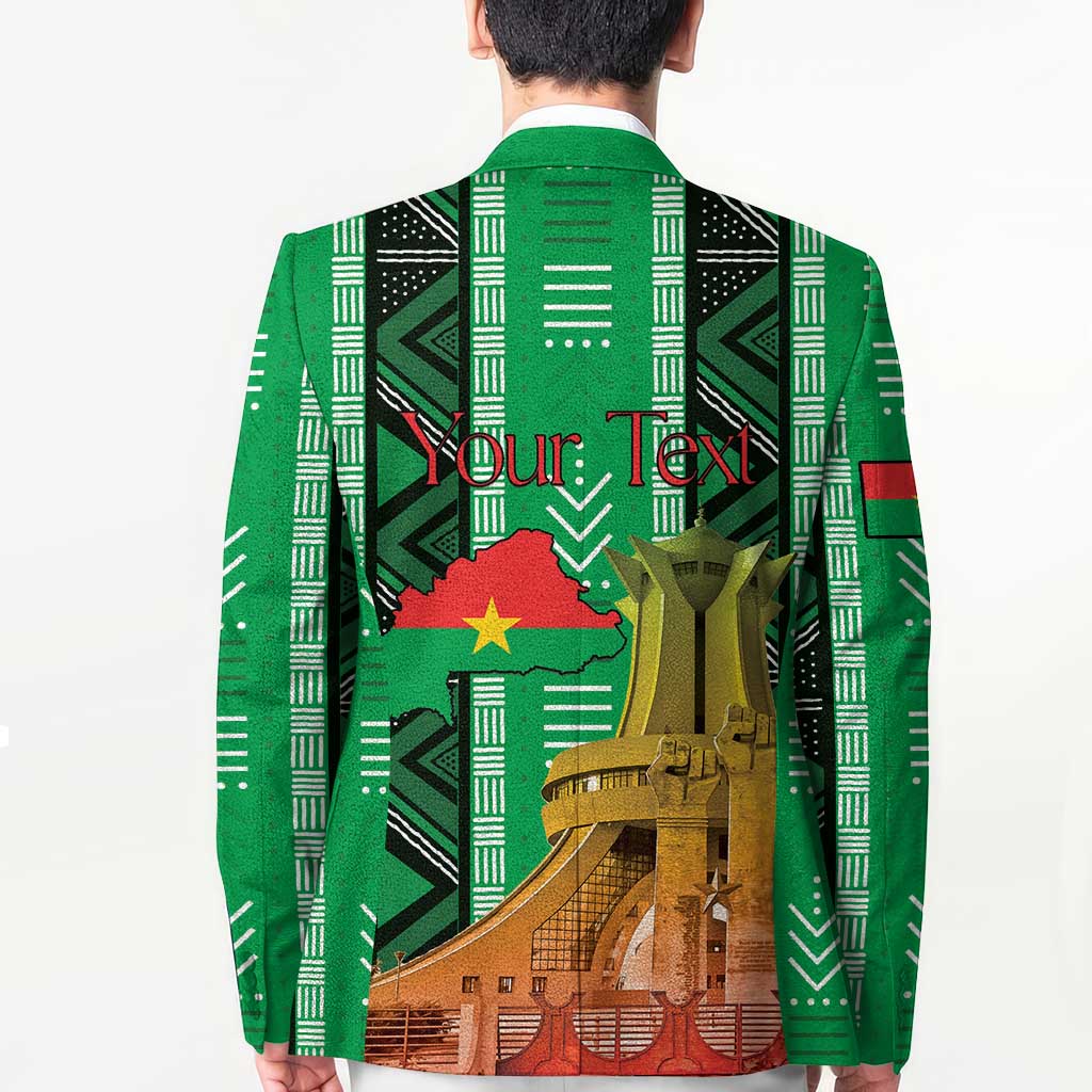 Personalized Burkina Faso Martyrs Day Blazer Monument des Heros Nationaux - Wonder Print Shop