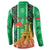 Personalized Burkina Faso Martyrs Day Button Sweatshirt Monument des Heros Nationaux - Wonder Print Shop