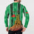 Personalized Burkina Faso Martyrs Day Button Sweatshirt Monument des Heros Nationaux - Wonder Print Shop
