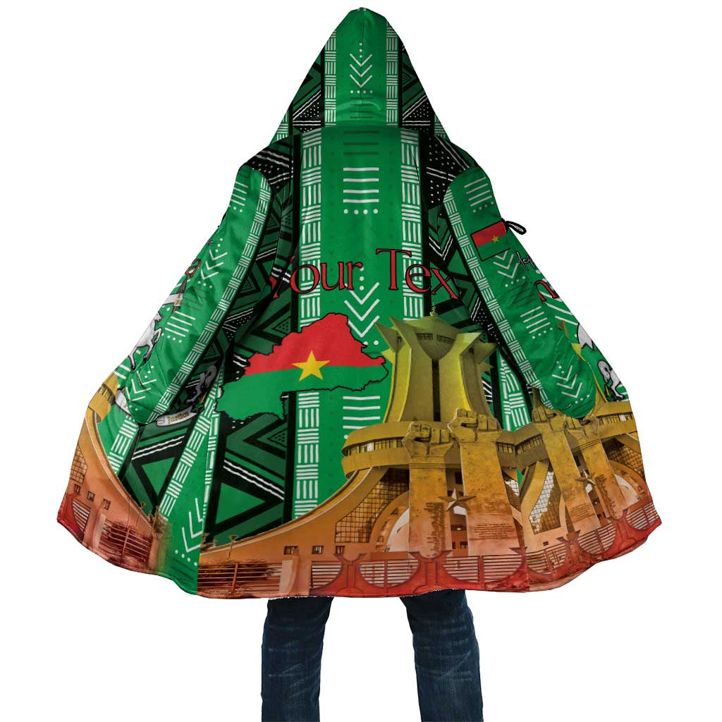 Personalized Burkina Faso Martyrs Day Cloak Monument des Heros Nationaux - Wonder Print Shop