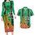 Personalized Burkina Faso Martyrs Day Couples Matching Long Sleeve Bodycon Dress and Hawaiian Shirt Monument des Heros Nationaux - Wonder Print Shop
