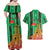 Personalized Burkina Faso Martyrs Day Couples Matching Off Shoulder Maxi Dress and Hawaiian Shirt Monument des Heros Nationaux - Wonder Print Shop