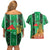 Personalized Burkina Faso Martyrs Day Couples Matching Off Shoulder Short Dress and Hawaiian Shirt Monument des Heros Nationaux - Wonder Print Shop