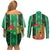 Personalized Burkina Faso Martyrs Day Couples Matching Off Shoulder Short Dress and Long Sleeve Button Shirt Monument des Heros Nationaux - Wonder Print Shop