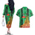 Personalized Burkina Faso Martyrs Day Couples Matching Off The Shoulder Long Sleeve Dress and Hawaiian Shirt Monument des Heros Nationaux - Wonder Print Shop