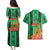 Personalized Burkina Faso Martyrs Day Couples Matching Puletasi and Hawaiian Shirt Monument des Heros Nationaux - Wonder Print Shop
