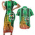 Personalized Burkina Faso Martyrs Day Couples Matching Short Sleeve Bodycon Dress and Hawaiian Shirt Monument des Heros Nationaux - Wonder Print Shop