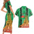 Personalized Burkina Faso Martyrs Day Couples Matching Short Sleeve Bodycon Dress and Hawaiian Shirt Monument des Heros Nationaux - Wonder Print Shop