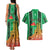 Personalized Burkina Faso Martyrs Day Couples Matching Tank Maxi Dress and Hawaiian Shirt Monument des Heros Nationaux - Wonder Print Shop