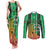 Personalized Burkina Faso Martyrs Day Couples Matching Tank Maxi Dress and Long Sleeve Button Shirt Monument des Heros Nationaux - Wonder Print Shop