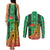 Personalized Burkina Faso Martyrs Day Couples Matching Tank Maxi Dress and Long Sleeve Button Shirt Monument des Heros Nationaux - Wonder Print Shop