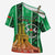 Personalized Burkina Faso Martyrs Day Cross Shoulder Shirt Monument des Heros Nationaux - Wonder Print Shop