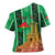 Personalized Burkina Faso Martyrs Day Cross Shoulder Shirt Monument des Heros Nationaux - Wonder Print Shop