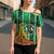 Personalized Burkina Faso Martyrs Day Cross Shoulder Shirt Monument des Heros Nationaux - Wonder Print Shop