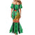 Personalized Burkina Faso Martyrs Day Family Matching Mermaid Dress and Hawaiian Shirt Monument des Heros Nationaux - Wonder Print Shop
