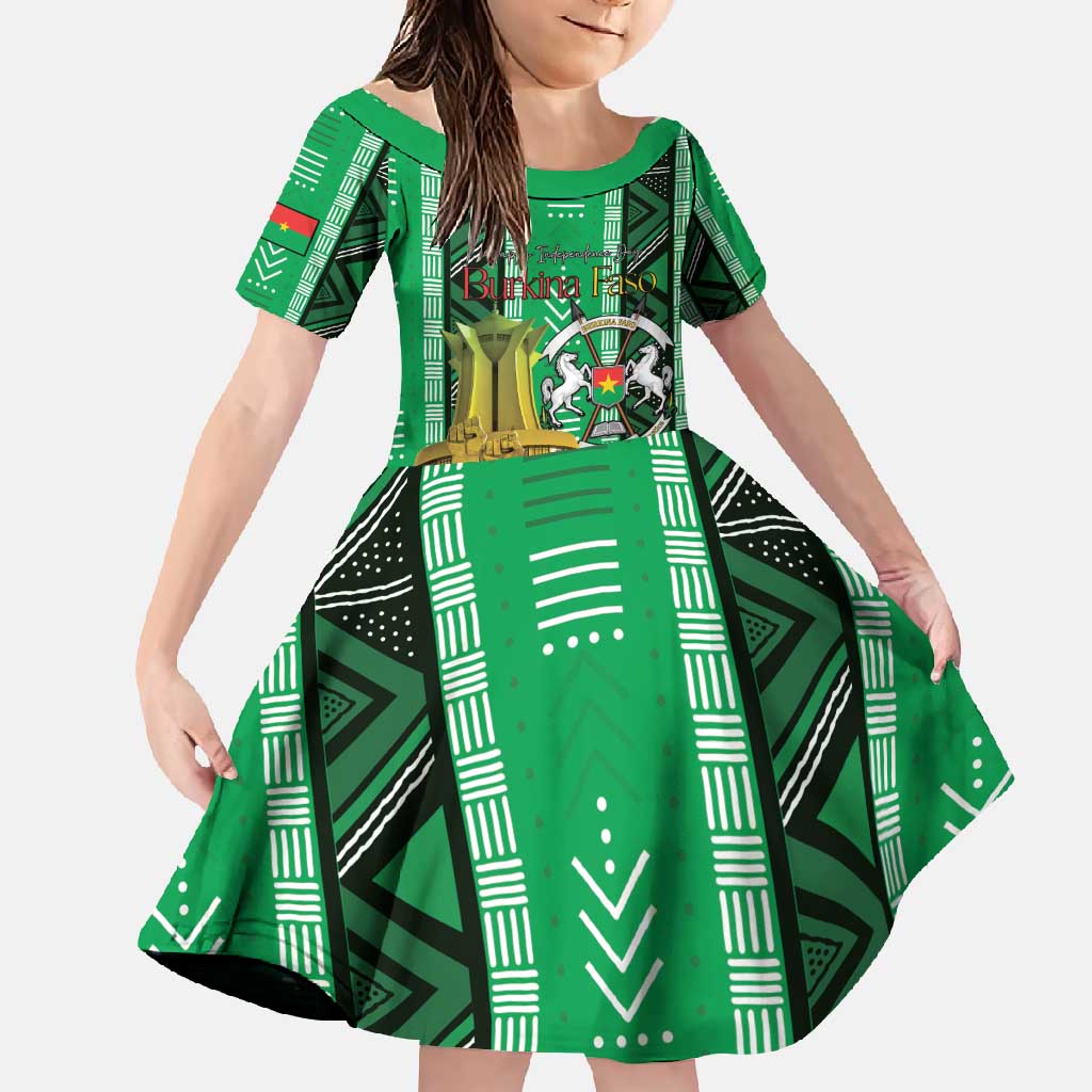 Personalized Burkina Faso Martyrs Day Family Matching Off Shoulder Maxi Dress and Hawaiian Shirt Monument des Heros Nationaux - Wonder Print Shop